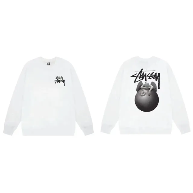 Stüssy Crewneck Sweatshirt 8-Ball Angel