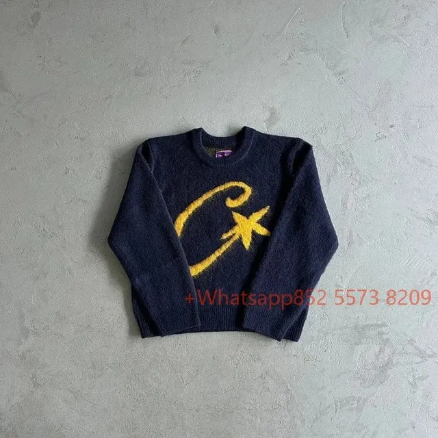 Corteiz Knit Sweater C Star Logo