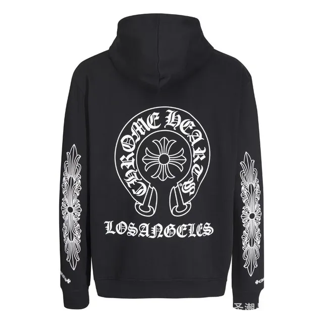 Chrome Hearts Hoodie Los Angeles Logo Print
