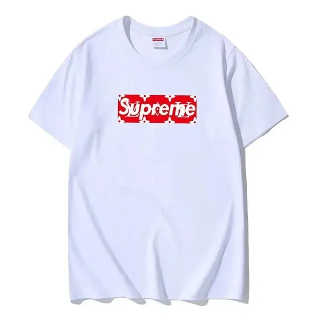 Supreme × Louis Vuitton Box Logo Tee LV Monogram