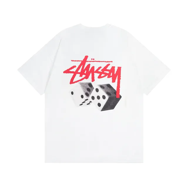 Stüssy Dice Tee Red Logo