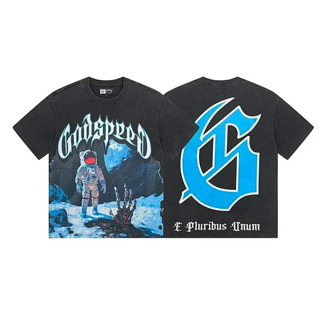 Godspeed Graphic Tee Astronaut Print