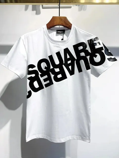 Dsquared2 Logo Print T-Shirt Oversized Logo