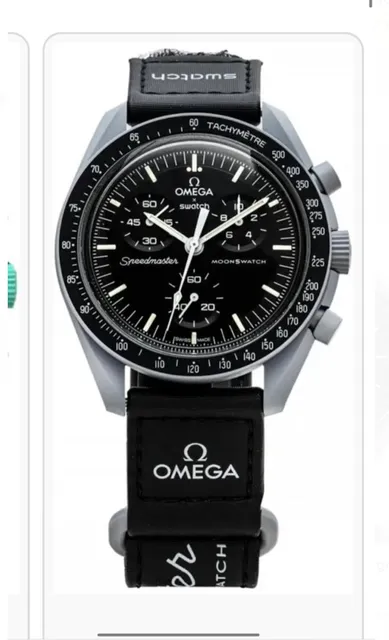 Omega × Swatch Speedmaster MoonSwatch Black