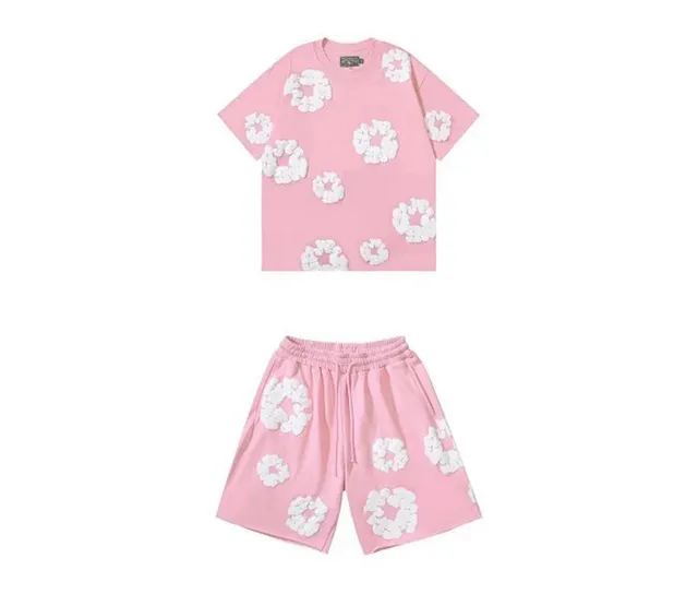 Denim Tears sets Floral Appliqué