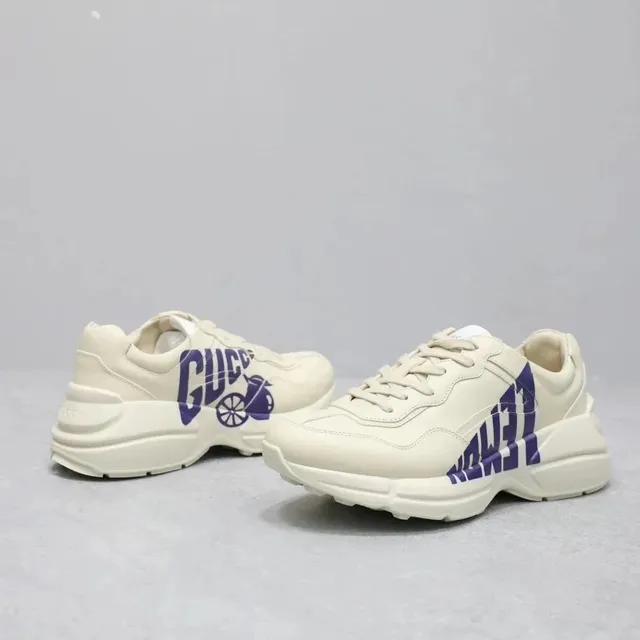 Gucci Rhyton Trainer GG Logo Print
