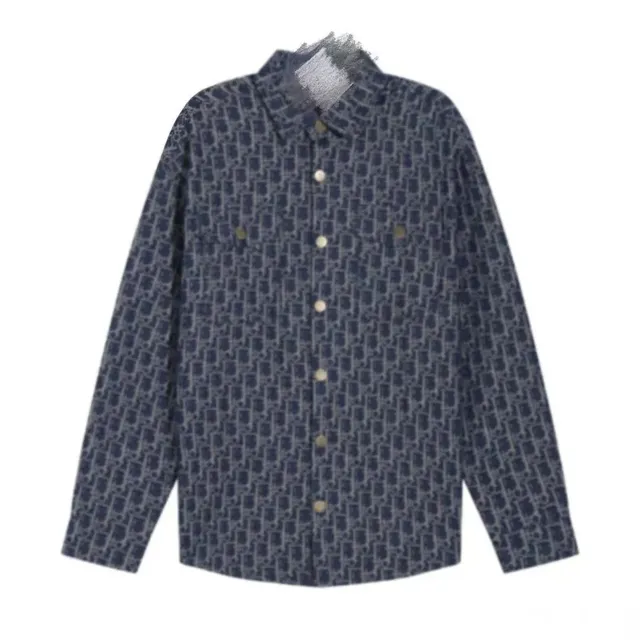 Dior Oblong Logo Shirt Monogram Print
