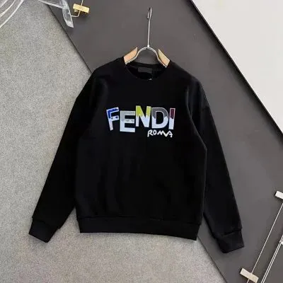Fendi Crewneck Sweatshirt Multicolor Logo