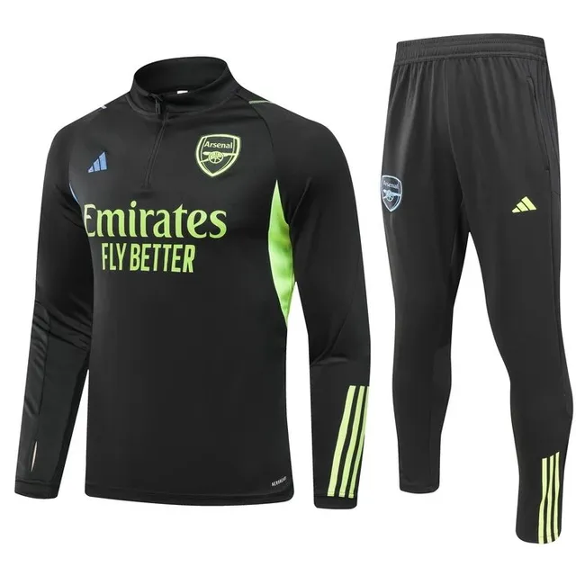 Adidas Training Set Arsenal Black Lime