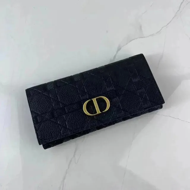 Lady Dior Wallet Cannage Quilted