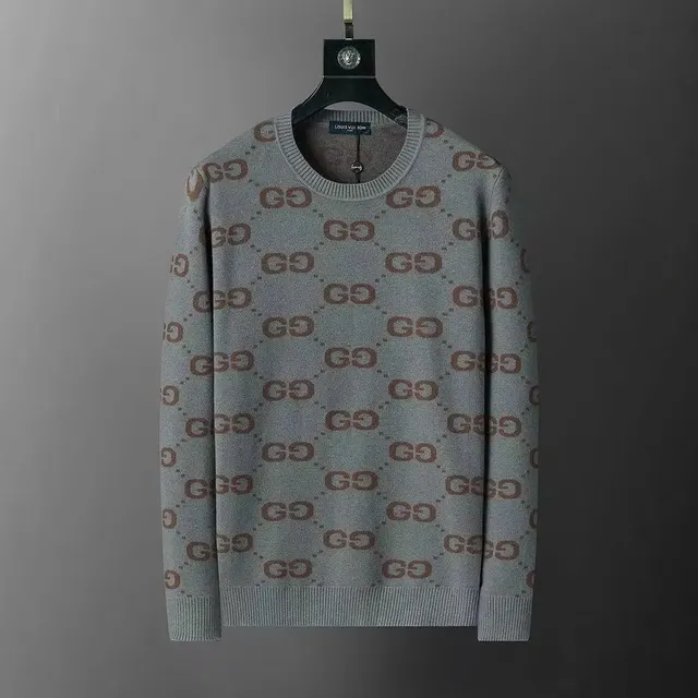 Louis Vuitton GG Monogram Knit Sweater Repeat GG Logo