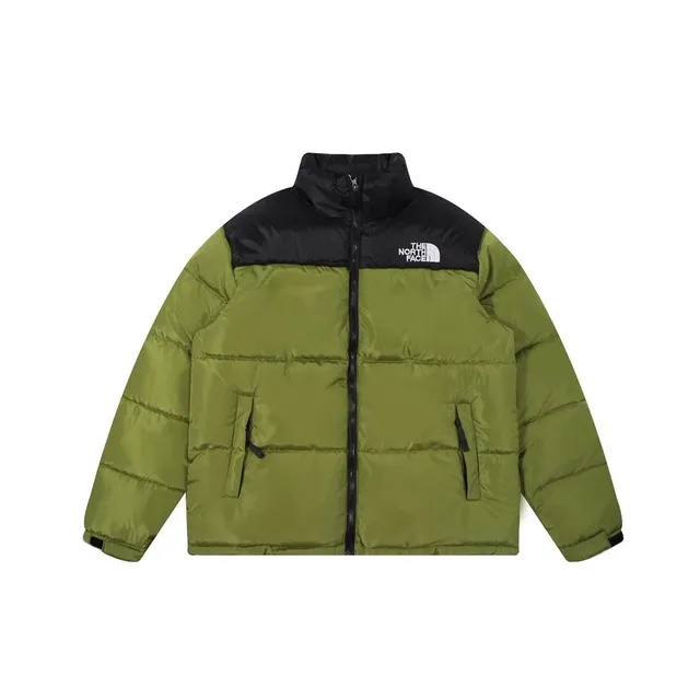 The North Face Nuptse Jacket Olive Green/Black