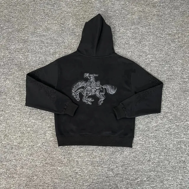 Derschutze Hoodie Rodeo Embroidery