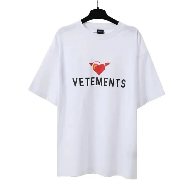 Vetements Graphic Tee Angel Heart Logo