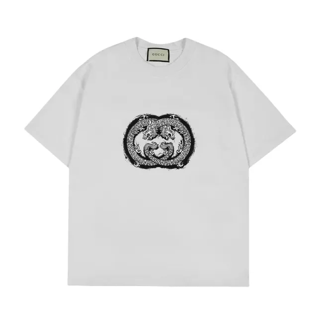 Gucci T-Shirt Dragon GG Print