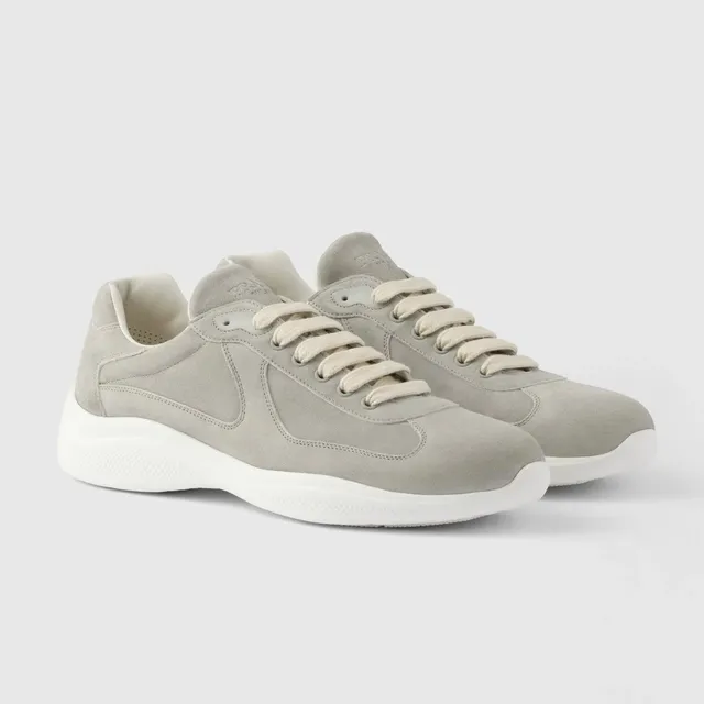 Prada Linea Rossa Sneaker Suede Low Top