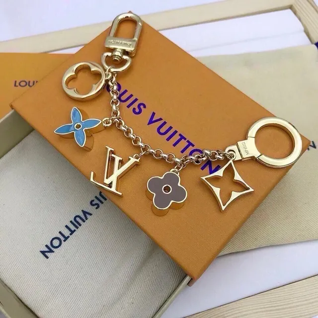 Louis Vuitton LV Flower Keychain Multi-Charm