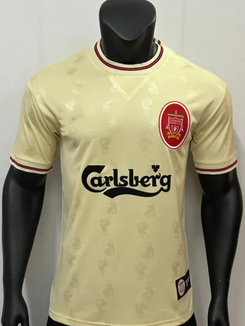 Reebok Liverpool FC Away Jersey Carlsberg Sponsor