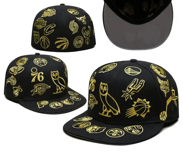 New Era × October's Very Own × NBA headwear