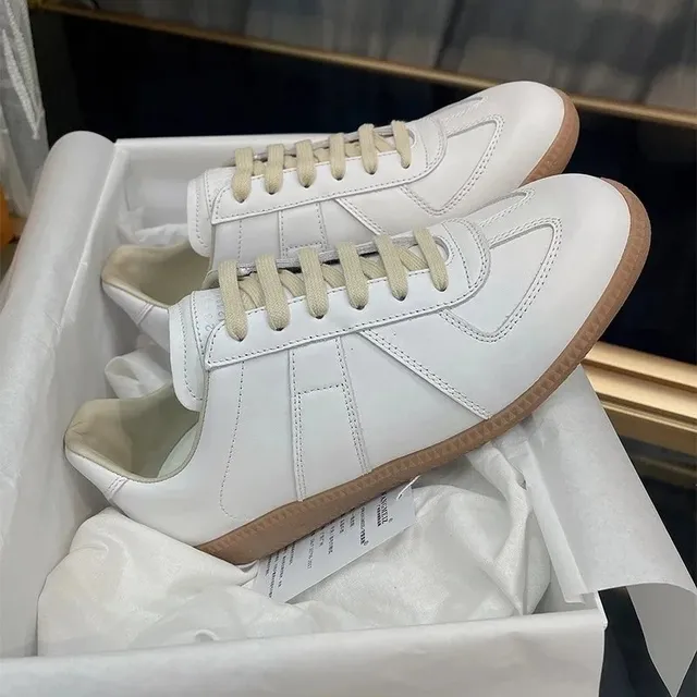 Maison Margiela Future Sneaker White with Beige Sole