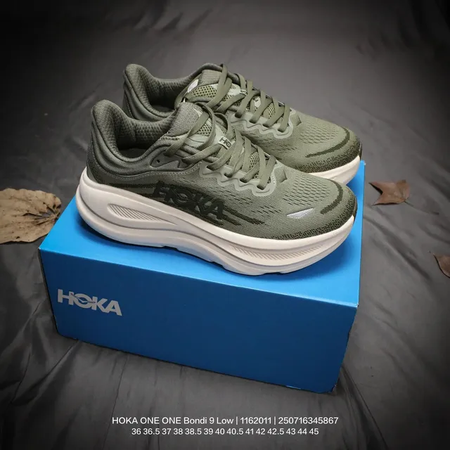 Hoka ONE ONE Bondi 9 Low Olive