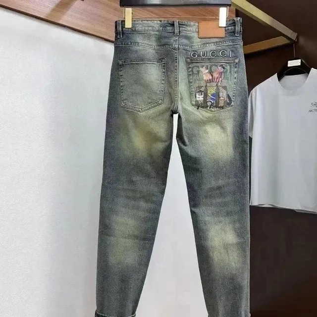 Gucci Jeans Printed Back Pocket