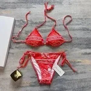 Versace Bikini Set Baroque Print