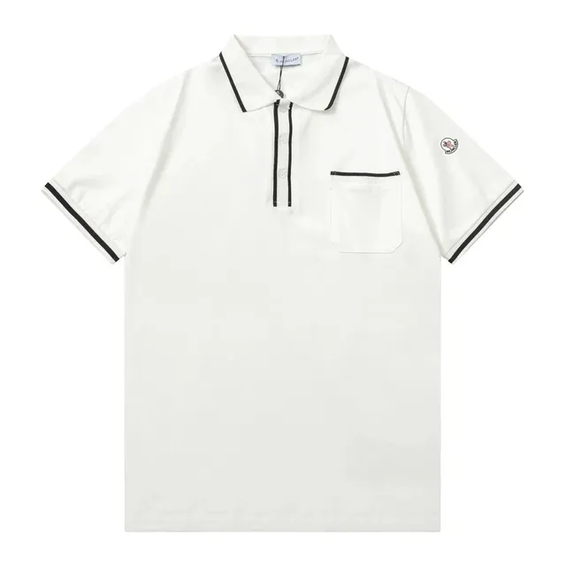 Moncler Polo Shirt Contrast Trim