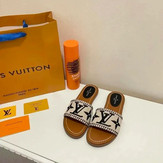 Louis Vuitton LV Slide Sandal Monogram Canvas