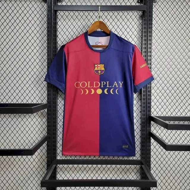 FC Barcelona Home Jersey Coldplay Collaboration