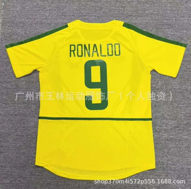 02 brazil home yellow (no. 9)