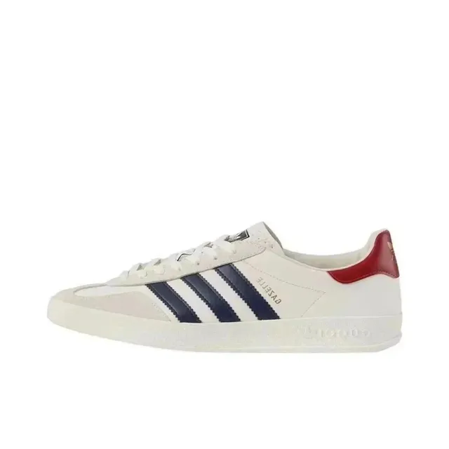 Adidas Gazelle White Navy Red