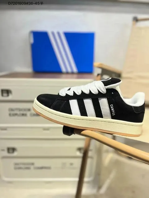 Adidas Campus Black White