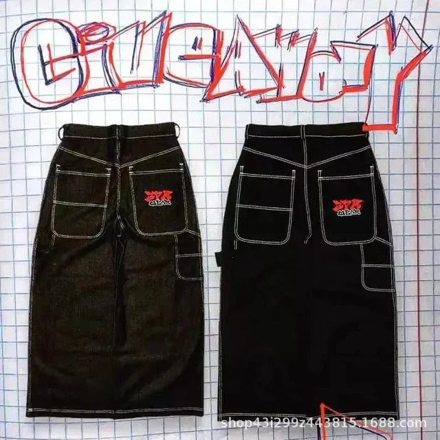 Corteiz Cargo Skirt Embroidered Logo
