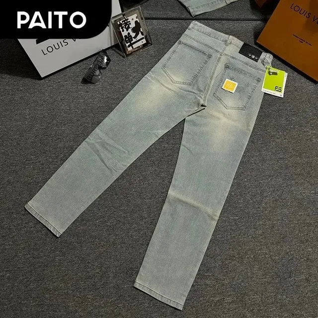 Slim Fit Light Wash Jeans