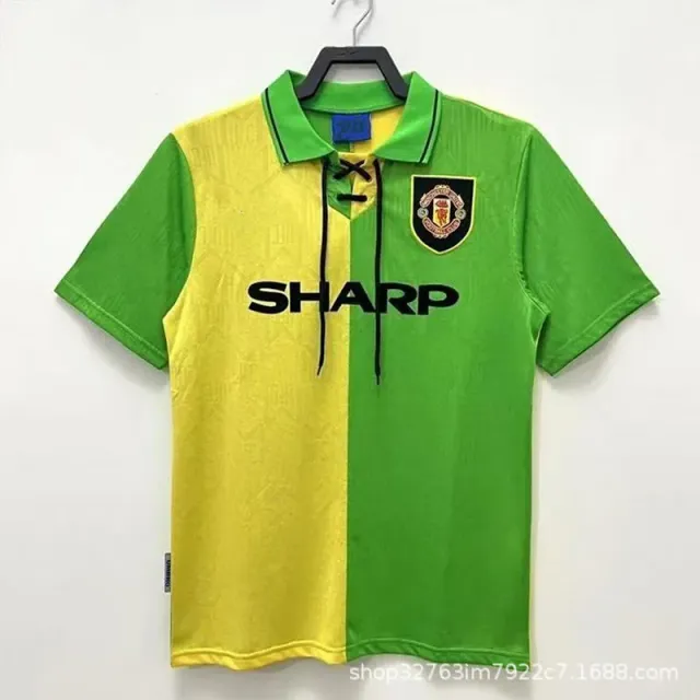 Adidas Home Shirt 1992-93 Sharp Sponsor