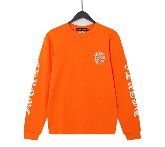 Chrome Hearts Long Sleeve Tee Cross Logo Print