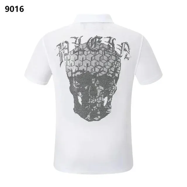 Balenciaga Polo Shirt Skull Print