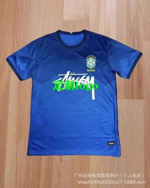 Stüssy Brazil National Team Jersey Stussy Collaboration