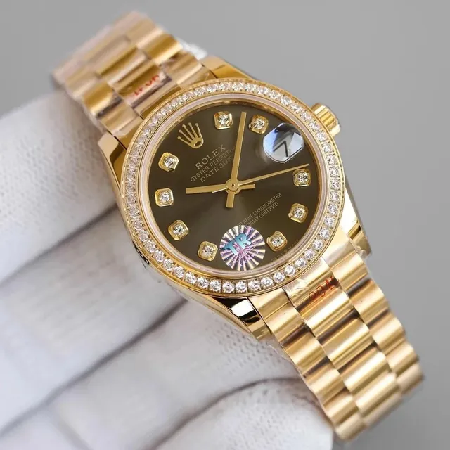 Rolex Datejust Diamond Bezel and Hour Markers