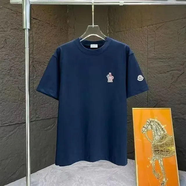 Moncler Logo T-Shirt Embroidered Logo