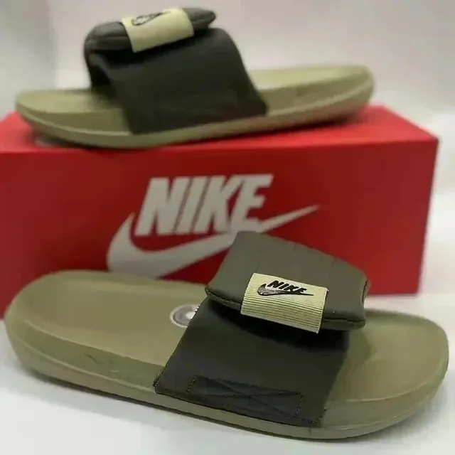 Nike Benassi JDI Olive Black