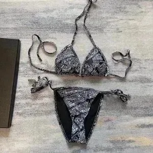 Bikini Set Snake Print