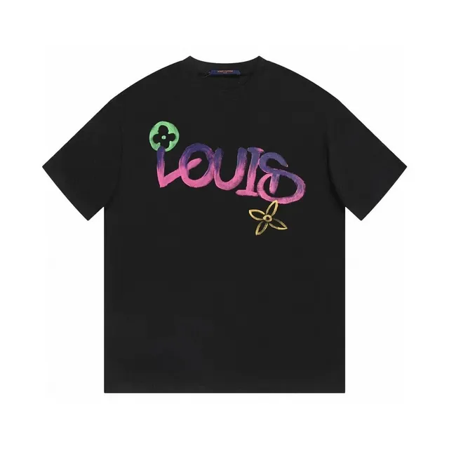 Louis Vuitton Graphic T-Shirt Graffiti Louis