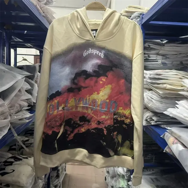 Godspeed Hoodie Hollywood Fire Print