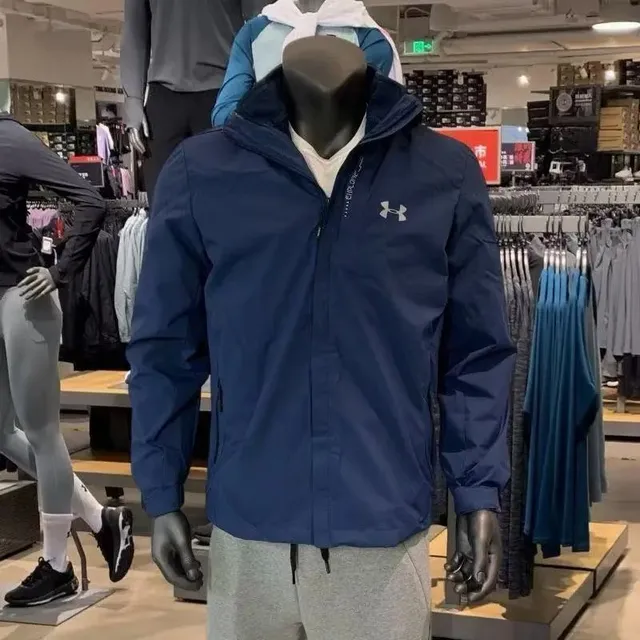 Under Armour Windbreaker Jacket Navy Blue
