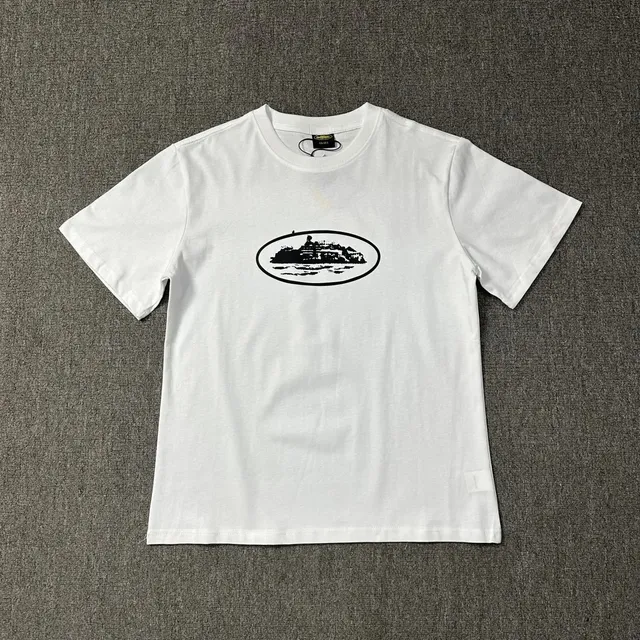 Corteiz Logo T-Shirt Island Print