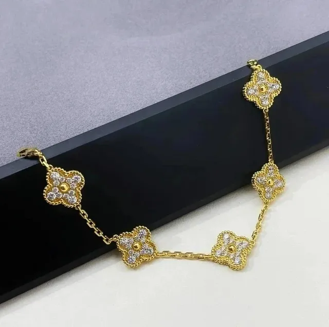 Van Cleef & Arpels Alhambra Bracelet Five Motifs