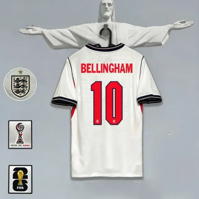 England home jersey, number 10, with captain's armband