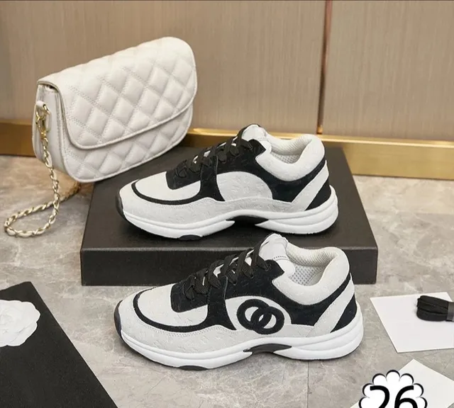 Chanel Sneaker Quilted Logo